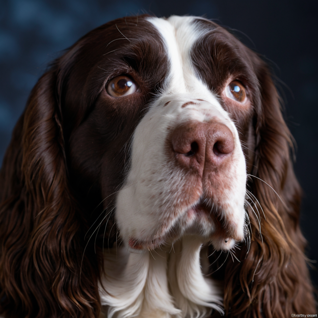 Photograph of a spaniel