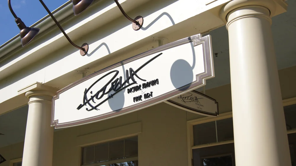 The Pizzella studio storefront at the Market at Chenier